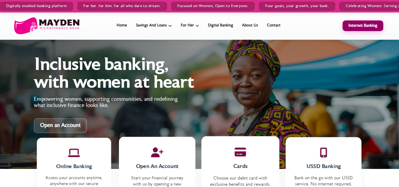Mayden Microfinance Bank