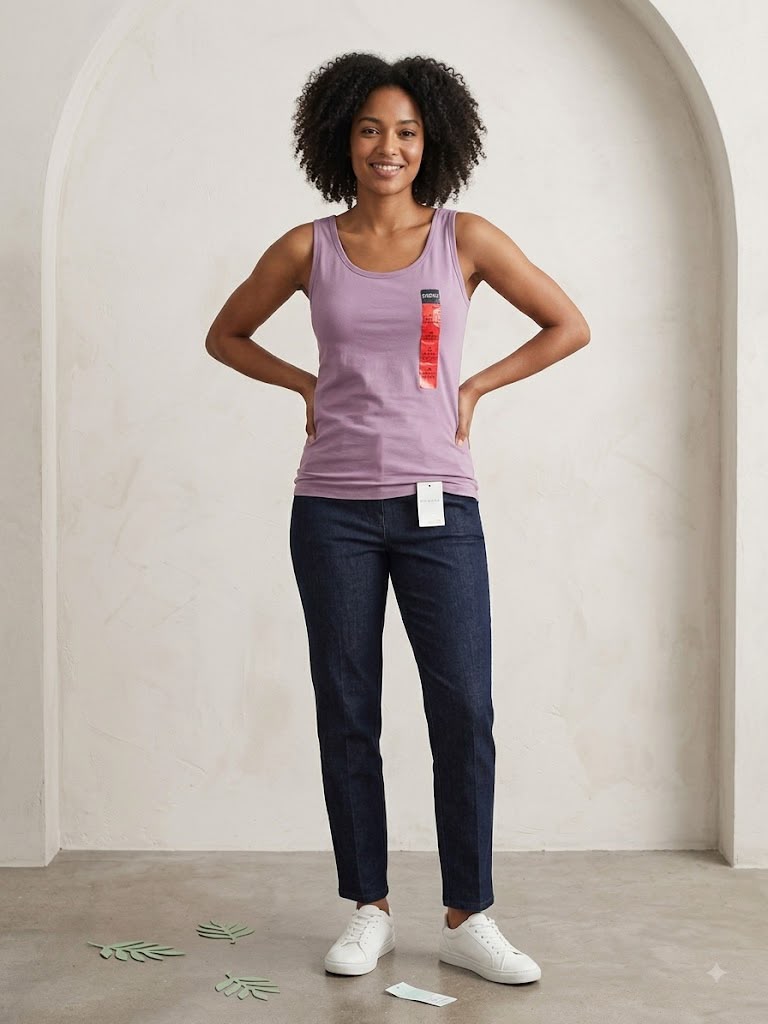 Atmosphere Camisoles - Stretch Vest Tank Top (Heather