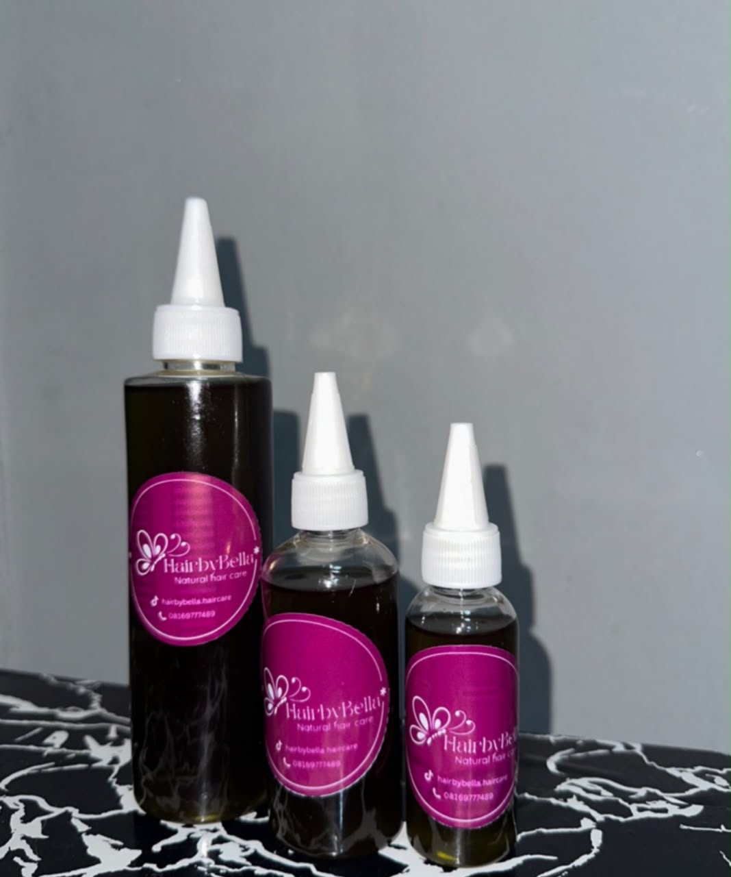 Herbal infused hair growth oil