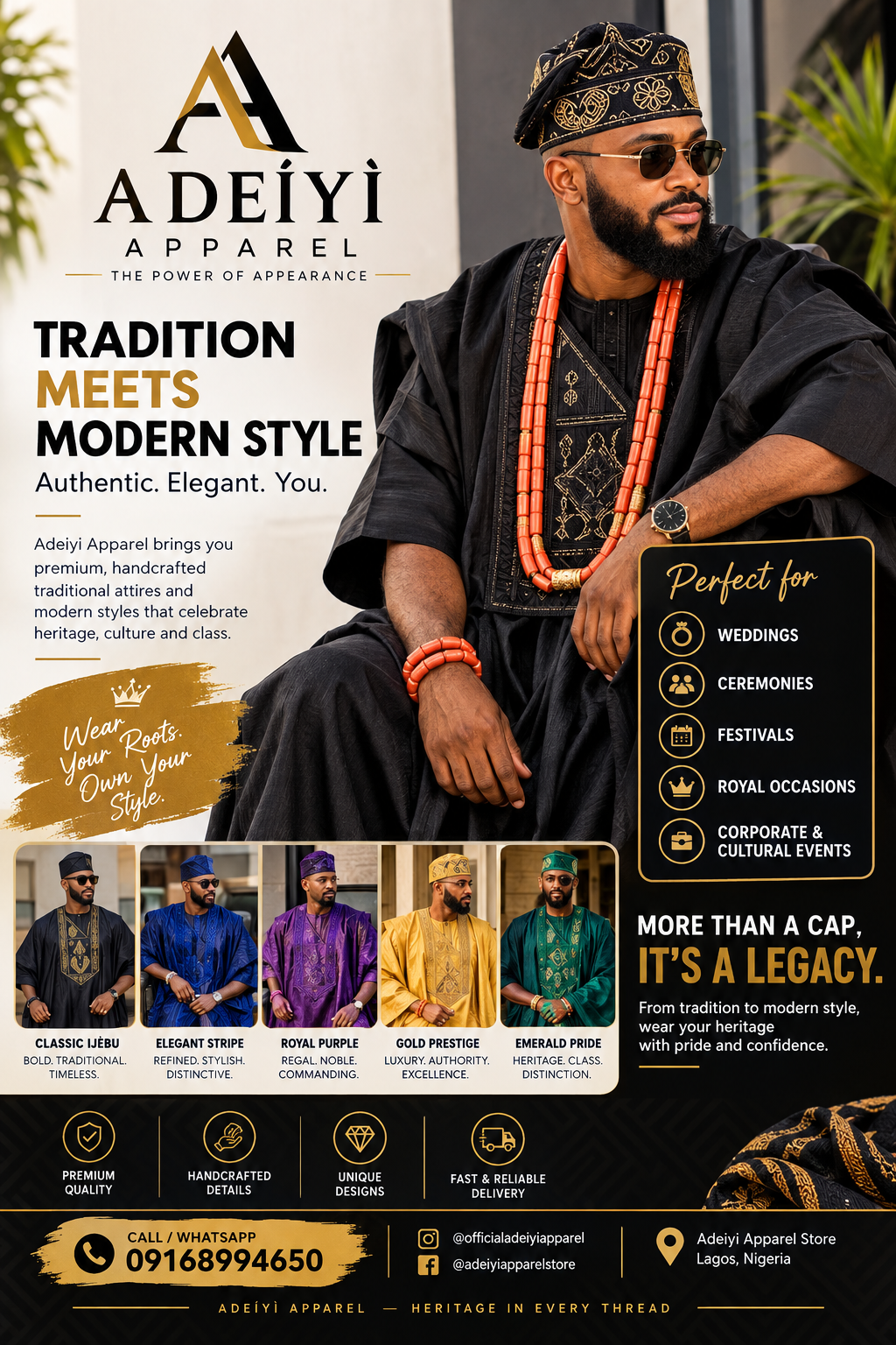 Traditional meets modern style