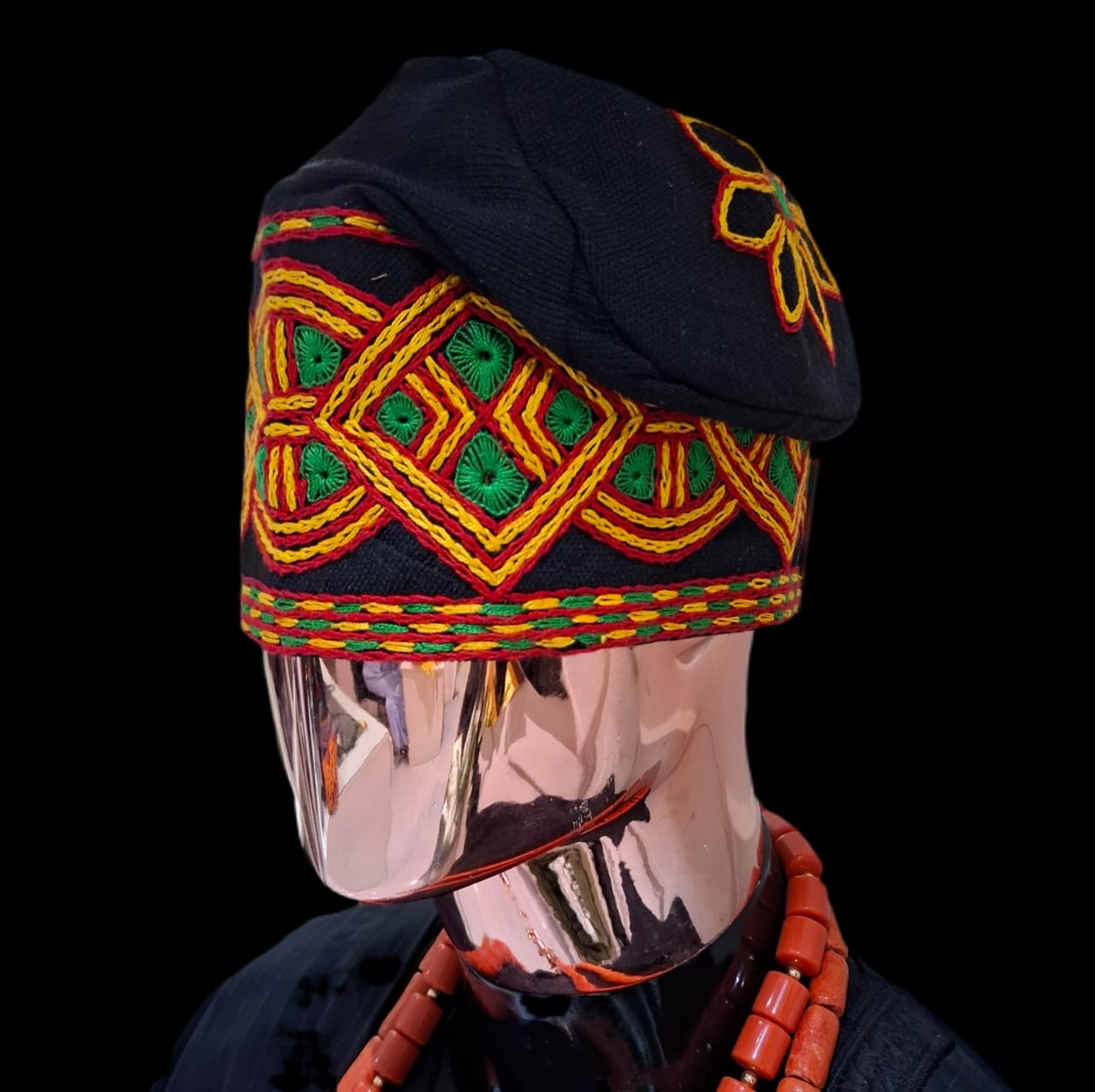 Embroidered Traditional Cap