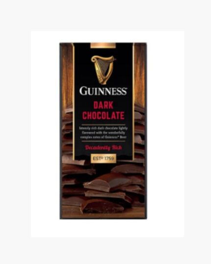 Guinness Dark Chocolate Solid Bar 90g
