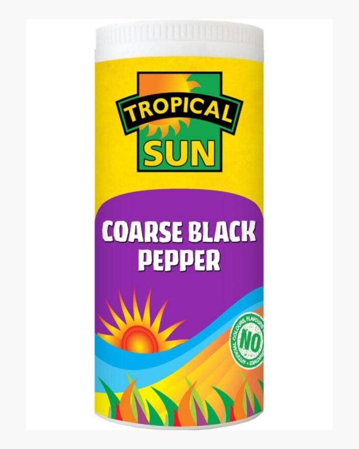 Tropical Sun Coarse Black Pepper 100g