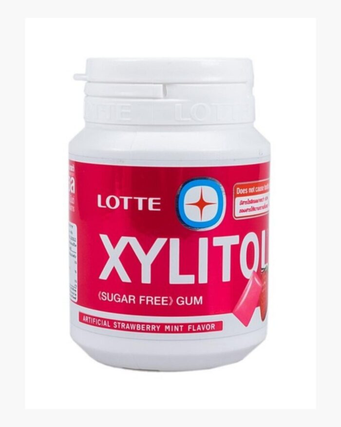 Xylitol Sugar Free Chewing Gum Strawberry 30g