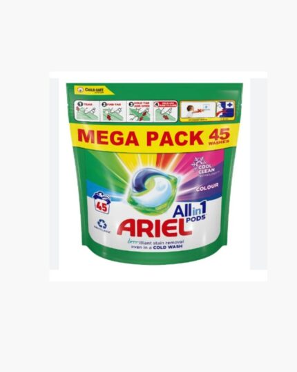 Ariel Colour all in 1 Pods Washing Liquid 45cl
