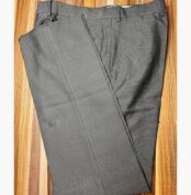 M&S collection regular fit men’s trouser. Grey.