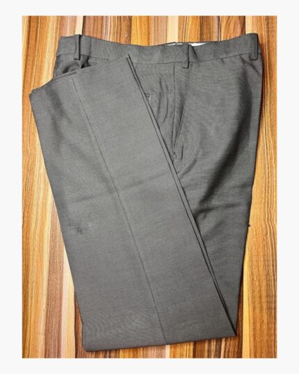 M&S collection regular fit men’s trouser. Grey.